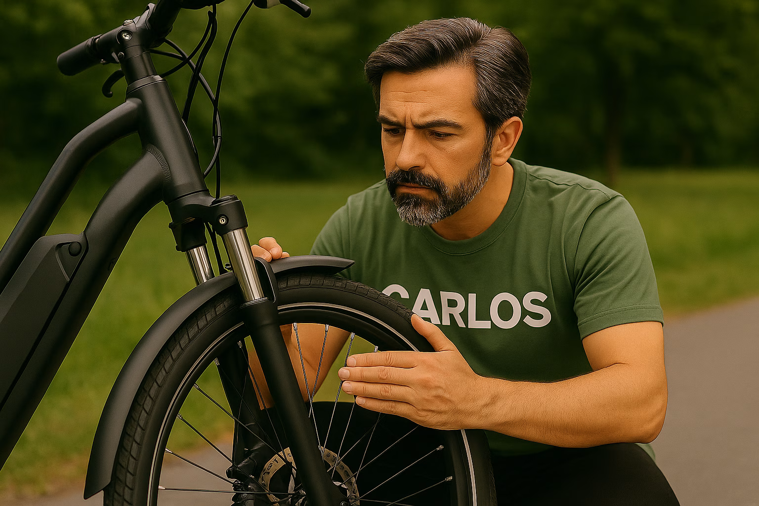 Wie prüfe ich den Reifendruck beim Fahrrad? Woran erkenne ich abgefahrene Reifen? Tipps zur Kontrolle von Profil und Luftdruck für mehr Sicherheit und Fahrspaß.